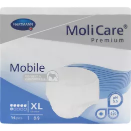 MOLICARE Premium Mobile 6 krople rozmiar XL, 14 szt