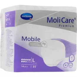 MOLICARE Premium Mobile 8 krople rozmiar L, 14 szt