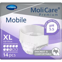 MOLICARE Premium Mobile 8 krople rozmiar XL, 14 szt