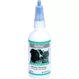 EPIBAC alkaliczny środek do czyszczenia uszu dla psów/kotów, 100 ml