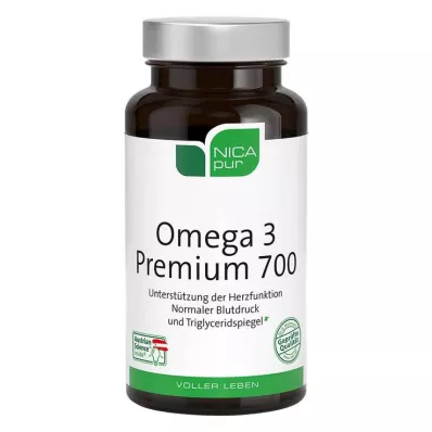 NICAPUR Omega-3 Premium 700 kapsułek, 60 kapsułek