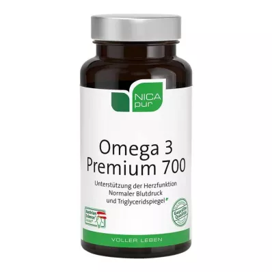NICAPUR Omega-3 Premium 700 kapsułek, 60 kapsułek