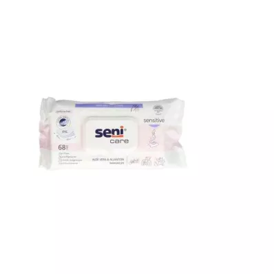 SENI chusteczki nawilżane care sensitive, 68 szt SENI chusteczki nawilżane care sensitive, 68 szt