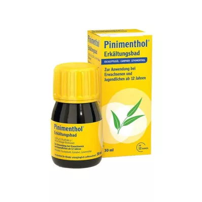 PINIMENTHOL Zimna kąpiel od 12 lat, 30 ml PINIMENTHOL Zimna kąpiel od 12 lat, 30 ml