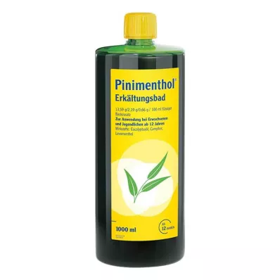 PINIMENTHOL Zimna kąpiel od 12 lat, 1000 ml PINIMENTHOL Zimna kąpiel od 12 lat, 1000 ml