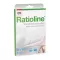 RATIOLINE Opatrunek na ranę 15x10 cm sterylny, 5 szt