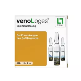 VENOLOGES Ampułki z roztworem do wstrzykiwań, 10 x 2 ml