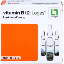 VITAMIN B12-LOGES Roztwór do wstrzykiwań Ampułki, 10 x 2 ml
