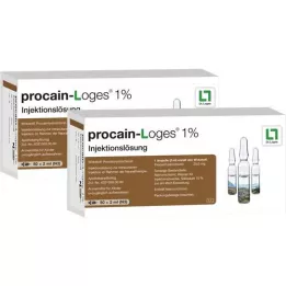 PROCAIN-Loges 1% roztwór do wstrzykiwań ampułki, 100 x 2 ml