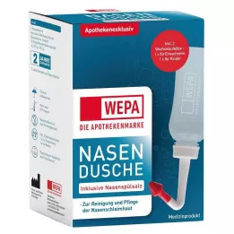 WEPA Dozownik do nosa z solą do płukania nosa 10x2,95 g, 1 p