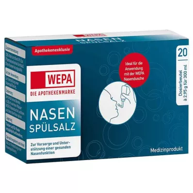 WEPA Sól do płukania nosa, 60X2,95 g