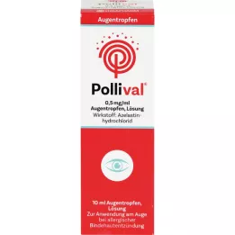 POLLIVAL 0,5 mg/ml roztwór kropli do oczu, 10 ml
