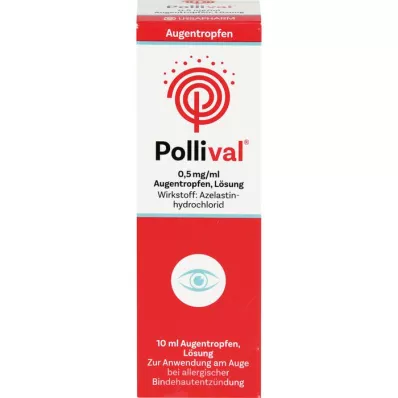 POLLIVAL 0,5 mg/ml roztwór kropli do oczu, 10 ml