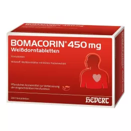 BOMACORIN 450 mg tabletek głogu, 200 szt