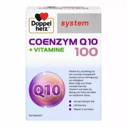 DOPPELHERZ Koenzym Q10 100+Witaminy w kapsułkach, 60 kapsułek