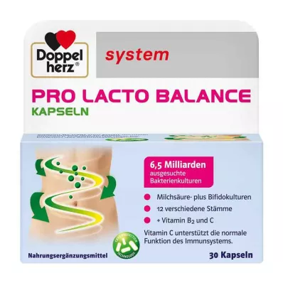 DOPPELHERZ Kapsułki systemowe Pro Lacto Balance, 30 szt