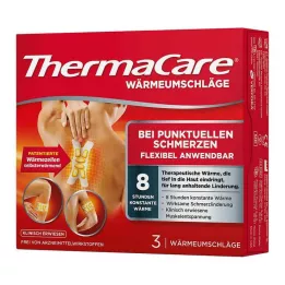 Thermacare na miejscowy ból, 3 szt