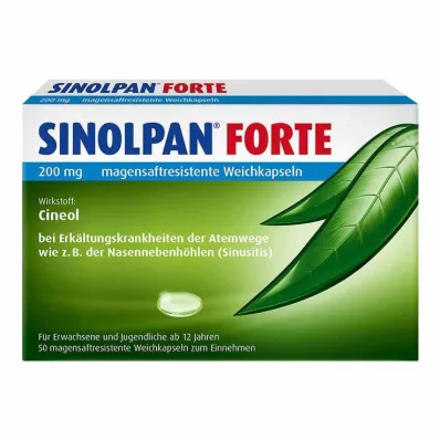 SINOLPAN kapsułki miękkie powlekane dojelitowo forte 200 mg, 50 szt SINOLPAN kapsułki miękkie powlekane dojelitowo forte 200 mg, 50 szt