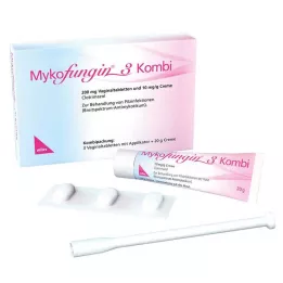 MYKOFUNGIN 3 Combi 200 mg tabletki dopochwowe + 10 mg/g kremu, 1 P