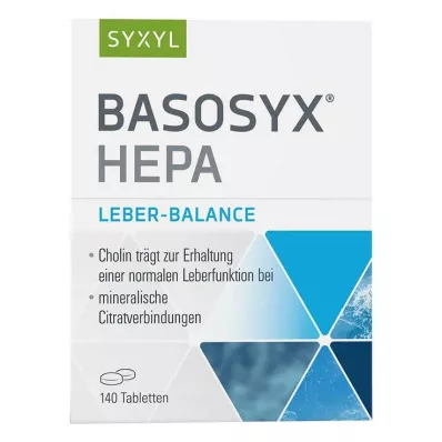 Basosyx Hepa Syxyl tabletki, 140 szt Basosyx Hepa Syxyl tabletki, 140 szt