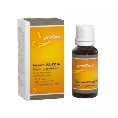 PROSAN Olej z witaminą D3+K2, 20 ml