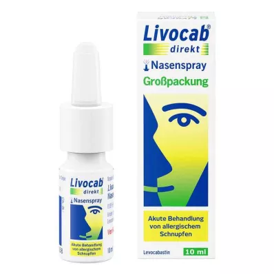 Livocab bezpośredni spray do nosa dla alergików, 10 ml Livocab bezpośredni spray do nosa dla alergików, 10 ml