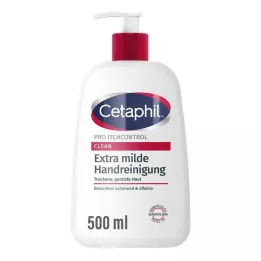 Cetaphil Pro Itch Control Clean wyjątkowo łagodny środek do mycia rąk, 500 ml