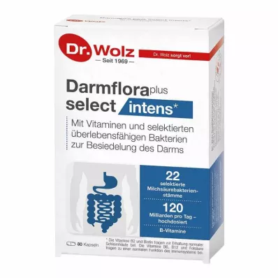 Darmflora plus Select Intens kapsułki, 80 sztuk Darmflora plus Select Intens kapsułki, 80 sztuk