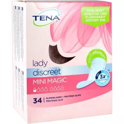 TENA LADY Podkładki dyskretne mini magic, 34 szt