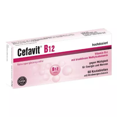 CEFAVIT B12 tabletki do żucia, 60 szt