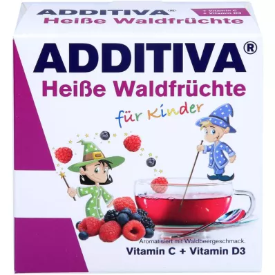 ADDITIVA Gorące owoce leśne w proszku, 100 g