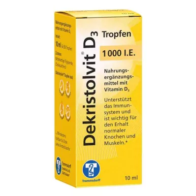 Dekristolvit D3 1000 j.m. krople, 10 ml