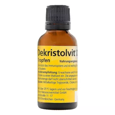 Dekristolvit D3 krople 1000 j.m., 25 ml