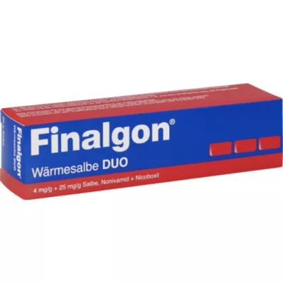 FINALGON Maść rozgrzewająca DUO 4 mg/g + 25 mg/g, 20 g