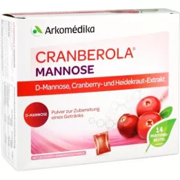 CRANBEROLA Mannoza Preparat doustny, 14X4 g