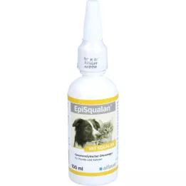 EPISQUALAN Środek do czyszczenia uszu dla psów/kotów, 1 x 100 ml