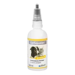 EPISQUALAN Środek do czyszczenia uszu dla psów/kotów, 1 x 100 ml