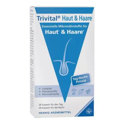 Trivital skin + kapsułki na włosy, 56 sztuk
