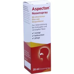 ASPECTON Aerozol do nosa odpowiada 1,5% roztworowi soli fizjologicznej, 20 ml