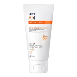 LETI Krem do twarzy AT4 Defense SPF 50+, 50 ml