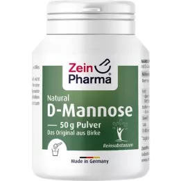 NATURAL D-mannoza z brzozy ZeinPharma w proszku, 50 g