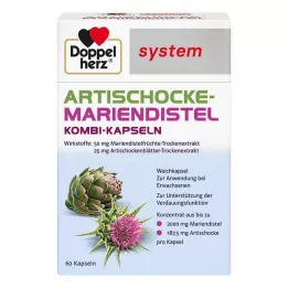 DOPPELHERZ Artichoke-Mary Thistle System Soft C., 60 szt