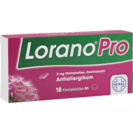 LORANOPRO Tabletki powlekane 5 mg, 18 szt