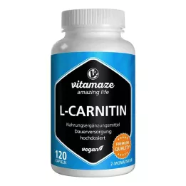 L-CARNITIN 680 mg wegańskie kapsułki, 120 szt