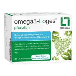 Kapsułki roślinne OMEGA3-Loges, 120 szt
