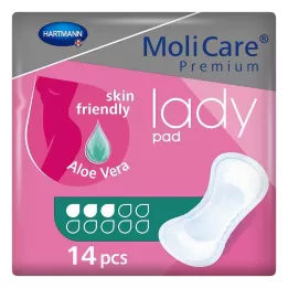 MOLICARE Podkładka damska Premium 3 krople, 14 szt