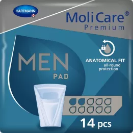 MOLICARE Premium MEN Pad 2 krople, 14 szt