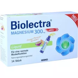 BIOLECTRA Magnez 300 mg w płynie, 14 szt