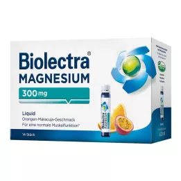 BIOLECTRA Magnez 300 mg w płynie, 14 szt