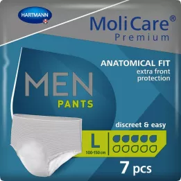 MOLICARE Premium MEN Spodnie 5 kropli L, 7 szt